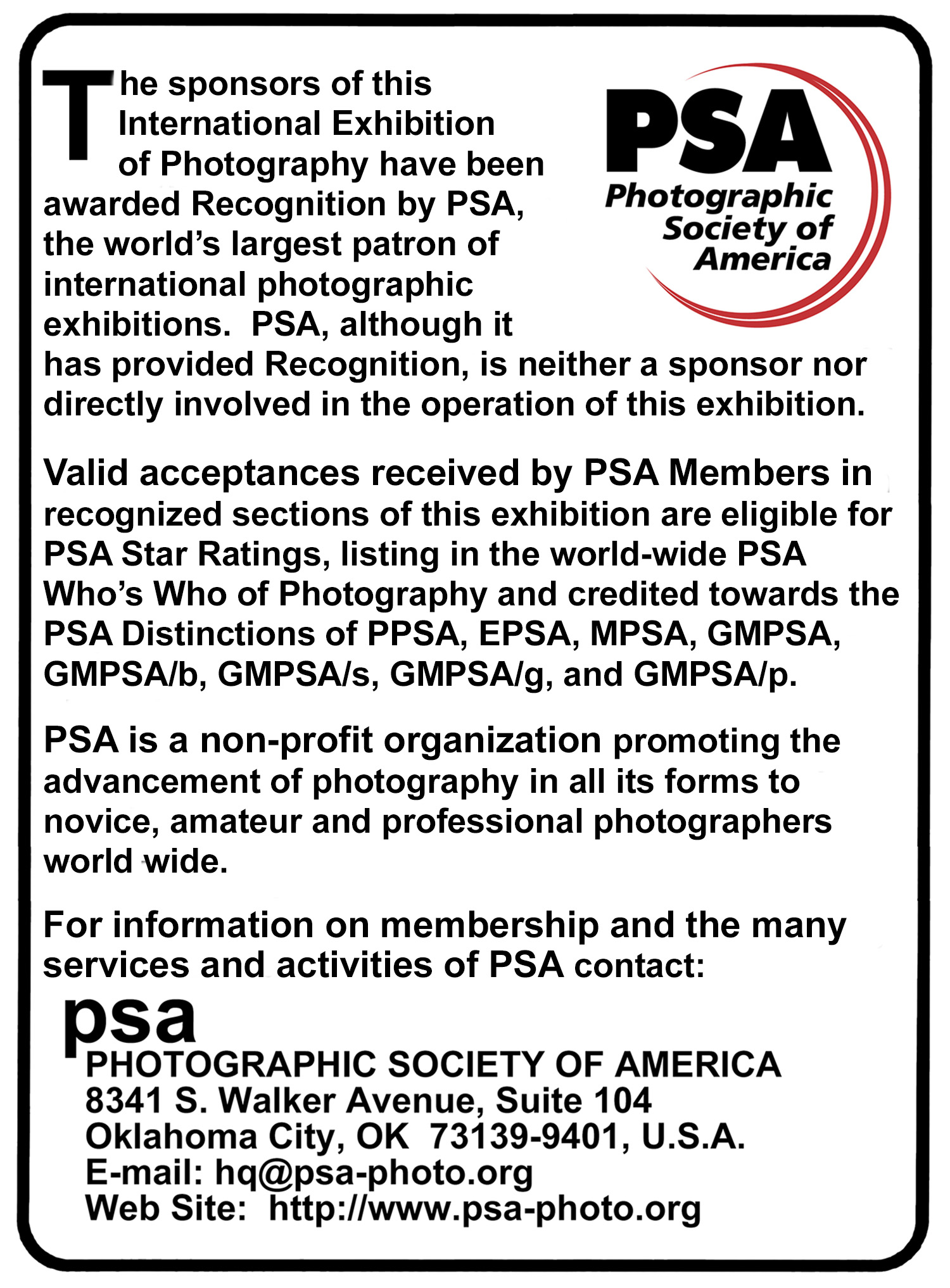 PSA Recognition Image